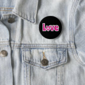 Liefde Ronde Button 5,7 Cm (In situ)