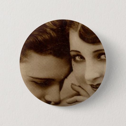 liefde ronde button 5,7 cm (Voorkant)