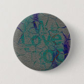 Liefde Ronde Button 5,7 Cm (Voorkant)