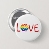 Liefde Ronde Button 5,7 Cm (Voorkant /achterkant)