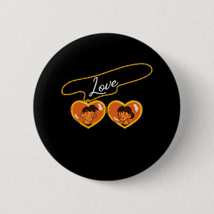 Liefde Ronde Button 5,7 Cm