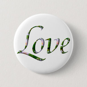 Liefde Ronde Button 5,7 Cm