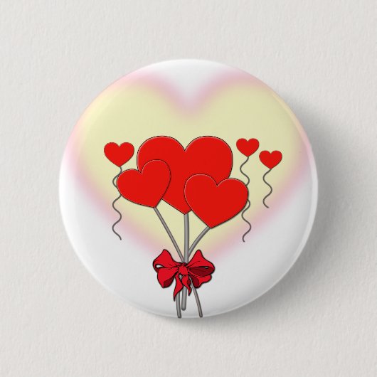 Liefde Ronde Button 5,7 Cm (Voorkant)