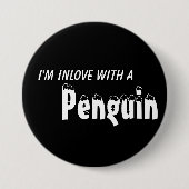 liefde ronde button 7,6 cm (Voorkant)