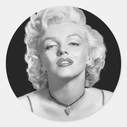 liefde ronde sticker (Voorkant)