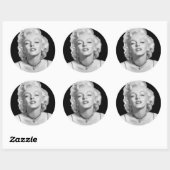 liefde ronde sticker (Vel)