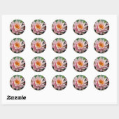 Liefde Ronde Sticker (Vel)