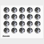 Liefde Ronde Sticker (Vel)