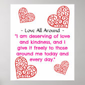 Liefde rondom poster (Voorkant)