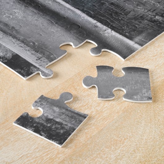 Liefde rood en grijs - paraplu legpuzzel (Zijkant)