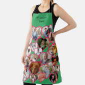 Liefde Rood Hart | Aangepaste 20 foto's Collage & Schort (Insitu)