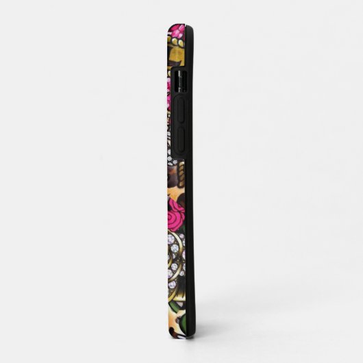 Liefde Roos Diamond-mozaïekcel Case-Mate iPhone Case (Achterkant/links)