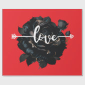 Liefde Roos-omlooppapier Cadeaupapier (Vlak)