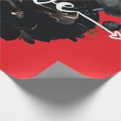 Liefde Roos-omlooppapier Cadeaupapier (Hoek)