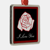 Liefde Roos Ornament (Rechts)