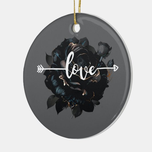 Liefde Roos Ornament (Links)