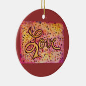 Liefde Roze Glamoureus Ornament Kunst (Rechts)