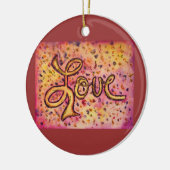Liefde Roze Glamoureus Ornament Kunst (Links)