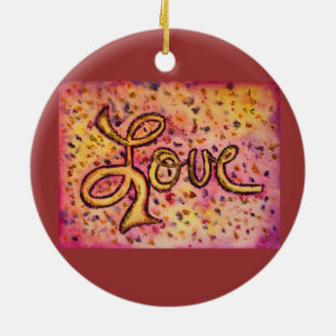 Liefde Roze Glamoureus Ornament Kunst