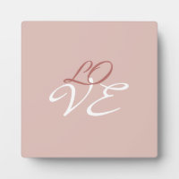 Liefde Roze Gouden Kleur Calligrafie Schrift