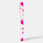Liefde Roze Hart Patroon Ontwerp Telefoonhoezen Case-Mate iPhone Case (Achterkant / Links)