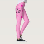 Liefde Roze Leggings (Rechts)