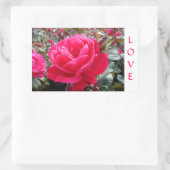 Liefde Roze Romance Roos Stickers (Tas)