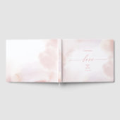 Liefde | Roze Waterverf- en harthoofdboek Gastenboek (Volledig)