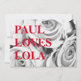 LIEFDE rozen roze bloemenbos boeket, achtergrond Feestdagenkaart