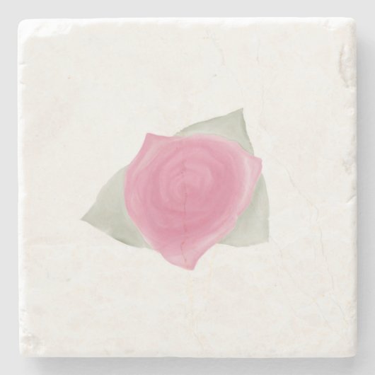 Liefde & Rozen Stenen Onderzetter (Voorkant)