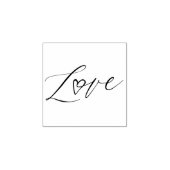 Liefde Rubberstempel (Afrduk)