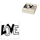 Liefde Rubberstempel (Gestempeld)