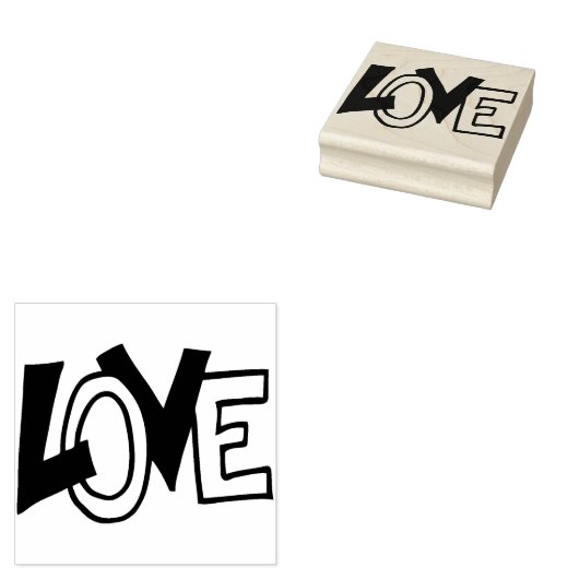 Liefde Rubberstempel (Gestempeld)