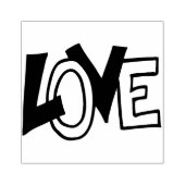 Liefde Rubberstempel (Afrduk)