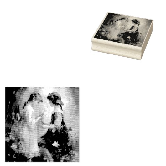 Liefde Rubberstempel (Gestempeld)