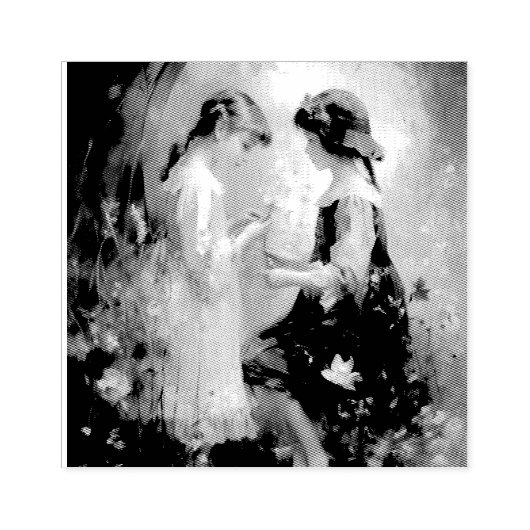 Liefde Rubberstempel (Afrduk)