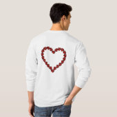 Liefde – Ruby Edelsteen Lettering T-shirt (Achterkant volledig)