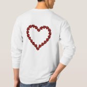 Liefde – Ruby Edelsteen Lettering T-shirt (Achterkant)