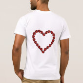 Liefde – Ruby Edelsteen Lettering T-shirt (Achterkant)