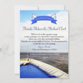 Liefde | Ruwschip bestemming huwelijk Kaart (Voorkant)