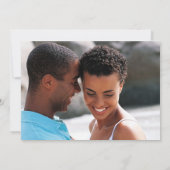 Liefde | Ruwschip bestemming huwelijk Kaart (Achterkant)