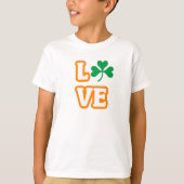 "LIEFDE" (SAINT PATRICK'S EDITION) Kinder T-shirt (Voorkant)