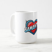 Liefde Samantha Koffiemok (Voorkant links)