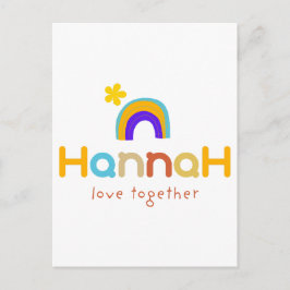 Liefde samen briefkaart