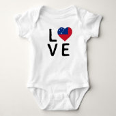 Liefde - Samoa Flag Romper (Voorkant)