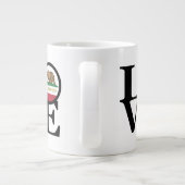 LIEFDE San Francisco Jumbo Koffie Mok 20oz (Achterkant)