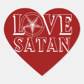 Liefde Satan stickers (Voorkant)