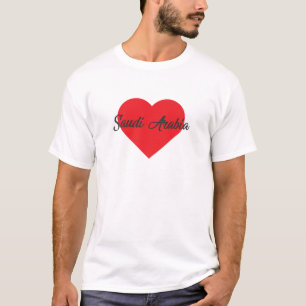 Liefde Saudi-Arabië T-shirt