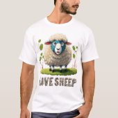 Liefde Schaap T-shirt (Voorkant)