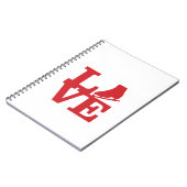 Liefde Schaats Notitieboek (Linkerzijde)